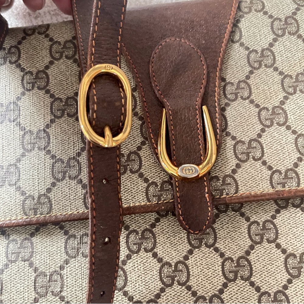 Gucci vintage brown shoulder bag - Picture 5 of 10